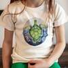 Graphic Tee, Turtle Easy Green - T-Shirts - 2 - thumbnail