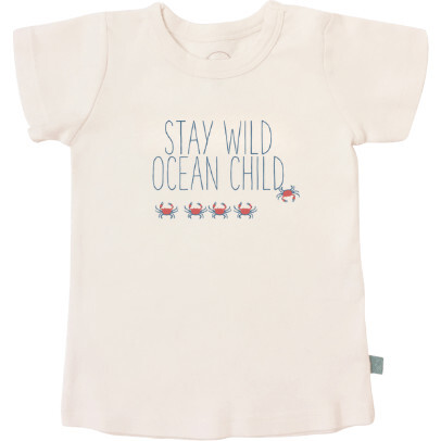 Graphic Tee, Stay Wild Ocean Child