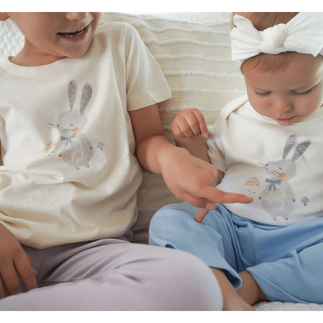 Graphic Tee, Spring Bunny