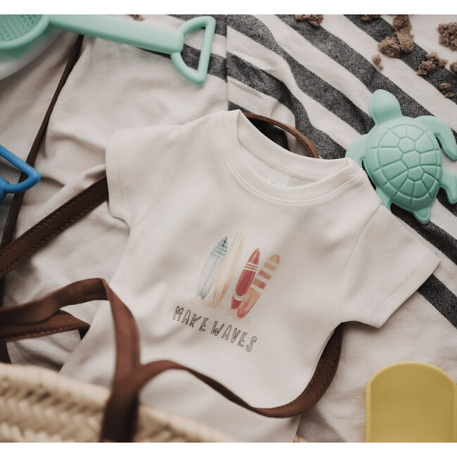 Graphic Tee, Make Waves - T-Shirts - 3