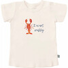 Graphic Tee, Im Not Crabby - T-Shirts - 1 - thumbnail