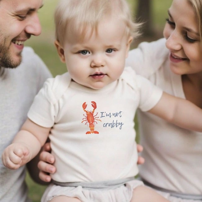 Graphic Tee, Im Not Crabby - T-Shirts - 3