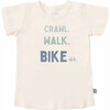 Graphic Tee, Crawl Walk Bike - T-Shirts - 1 - thumbnail