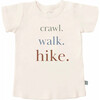 Graphic Tee, Crawl Walk Hike - T-Shirts - 1 - thumbnail