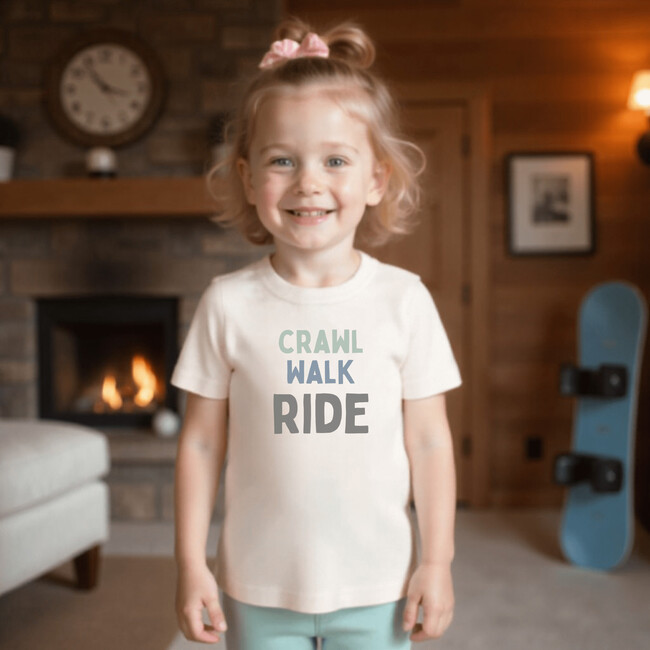 Graphic Tee, Crawl Walk Ride - T-Shirts - 4