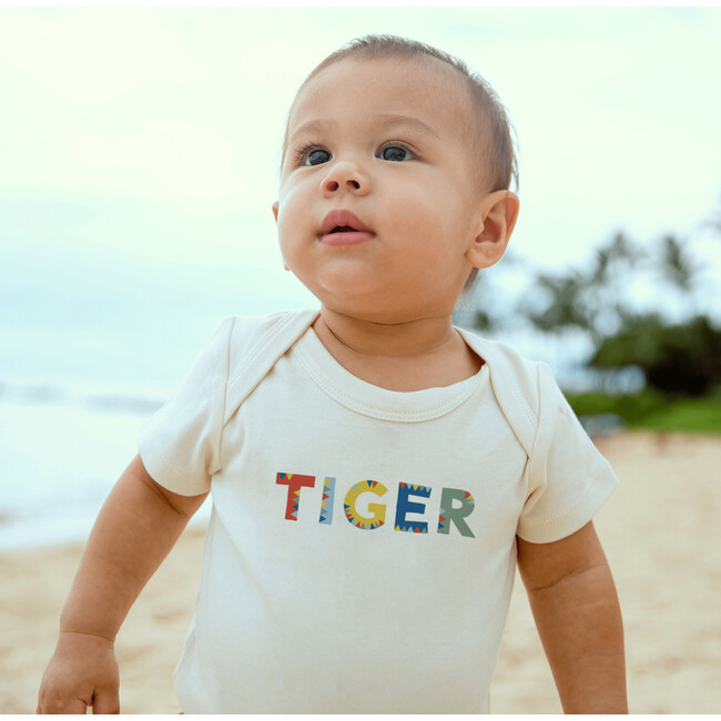 Graphic Bodysuit, Tiger - Onesies - 3