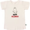 Graphic Tee, Happy Halloween Ghost - T-Shirts - 1 - thumbnail