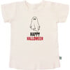 Graphic Tee, Happy Halloween Ghost - T-Shirts - 2 - thumbnail