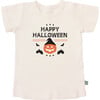Graphic Tee, Halloween Pumpkin - T-Shirts - 1 - thumbnail