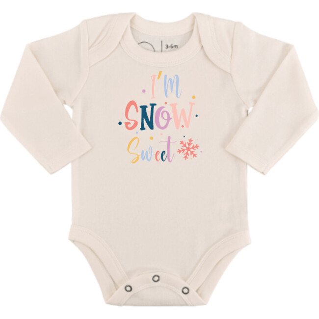 Graphic Bodysuit, Snow Sweet (Long Sleeve)
