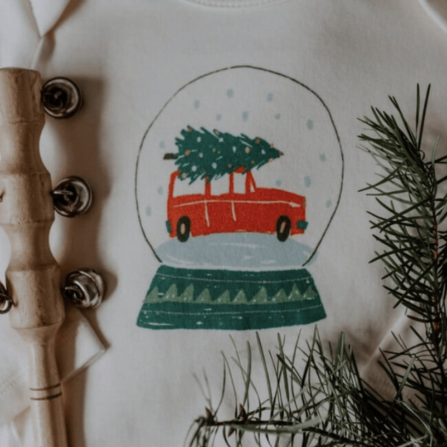Graphic Bodysuit, Snow Globe