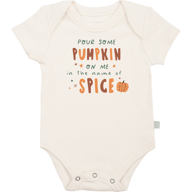 Graphic Bodysuit, Pour Some Pumpkin