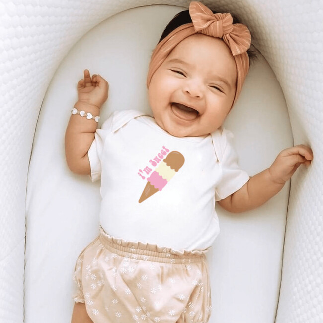 Graphic Bodysuit, I'M Sweet