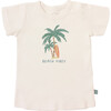 Graphic Tee, Beach Vibes Palms - T-Shirts - 1 - thumbnail