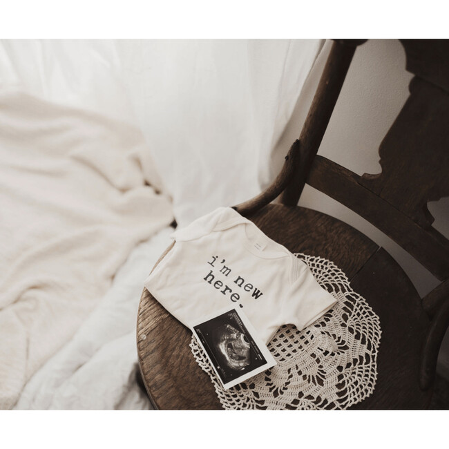 Graphic Bodysuit, I'M New Here - Onesies - 3