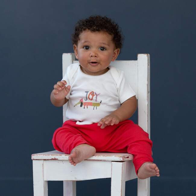 Graphic Bodysuit, Joy Dog - Onesies - 3