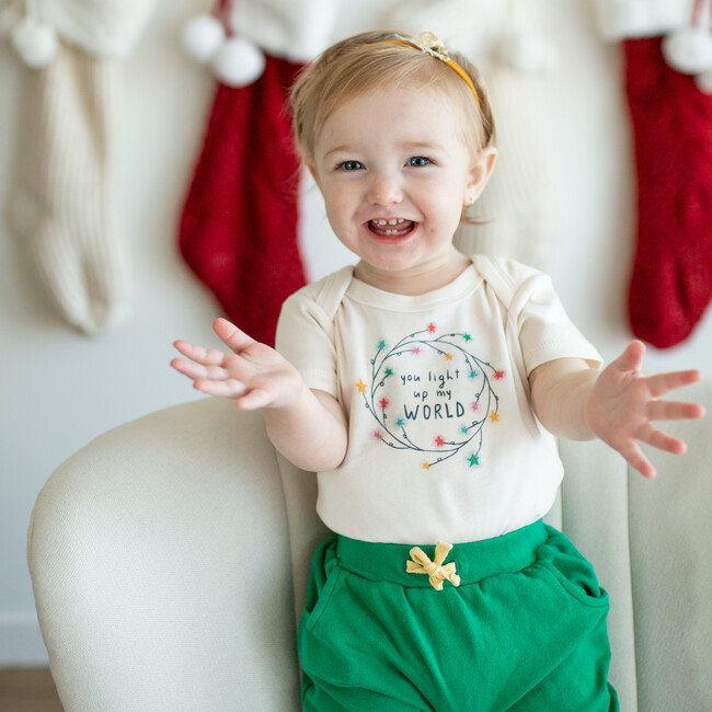 Graphic Bodysuit, Light Up My World - Onesies - 3