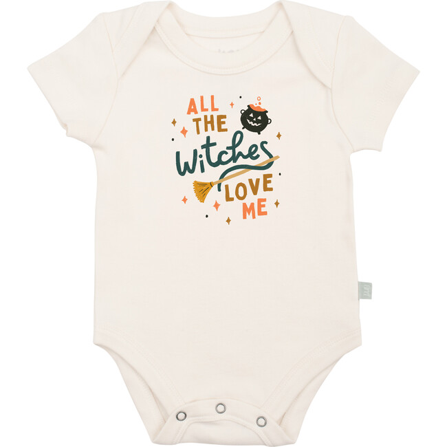 Graphic Bodysuit, Witches Love Me