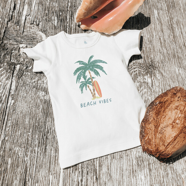 Graphic Tee, Beach Vibes Palms - T-Shirts - 3