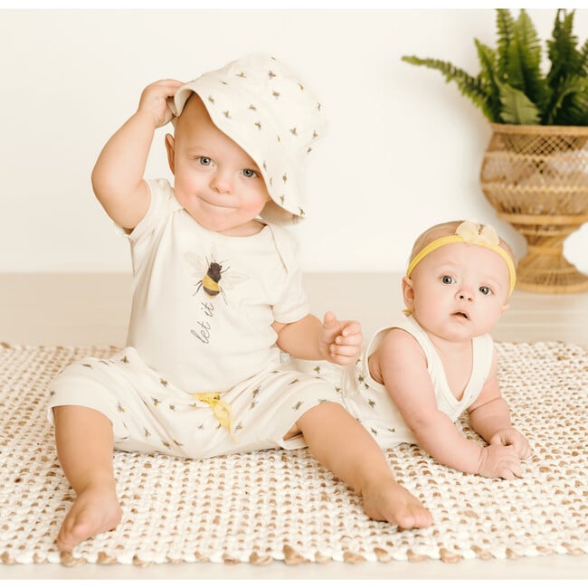 Graphic Bodysuit, Let It Bee Let It Bee - Onesies - 3