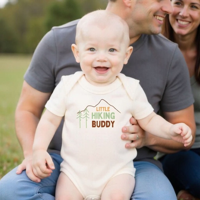 Graphic Bodysuit, Hiking Buddy - Onesies - 4