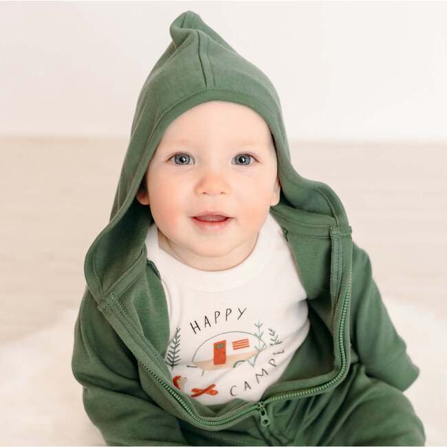 Graphic Bodysuit, Happy Camper - Onesies - 3