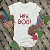 Graphic Bodysuit, Hey Boo - Onesies - 3 - thumbnail