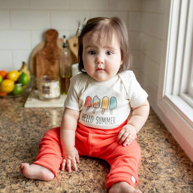 Graphic Bodysuit, Hello Summer - Onesies - 3
