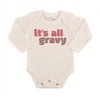 Graphic Bodysuit, All Gravy (Long Sleeve) - Onesies - 1 - thumbnail