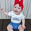 Graphic Bodysuit, Future President - Onesies - 3