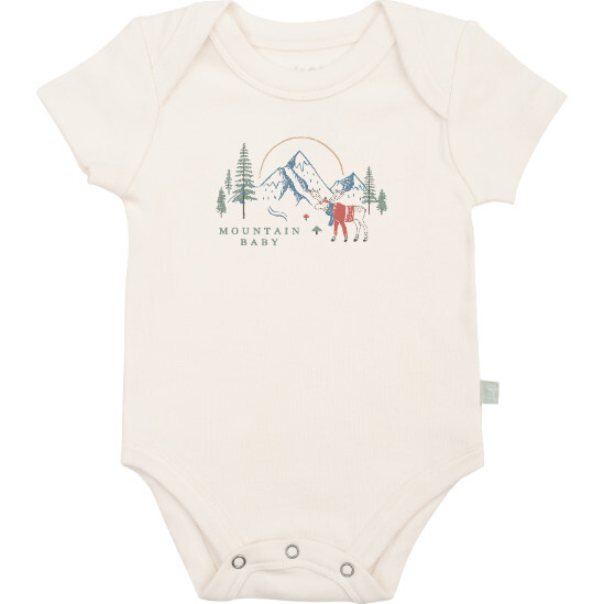 Graphic Bodysuit, Mountain Baby