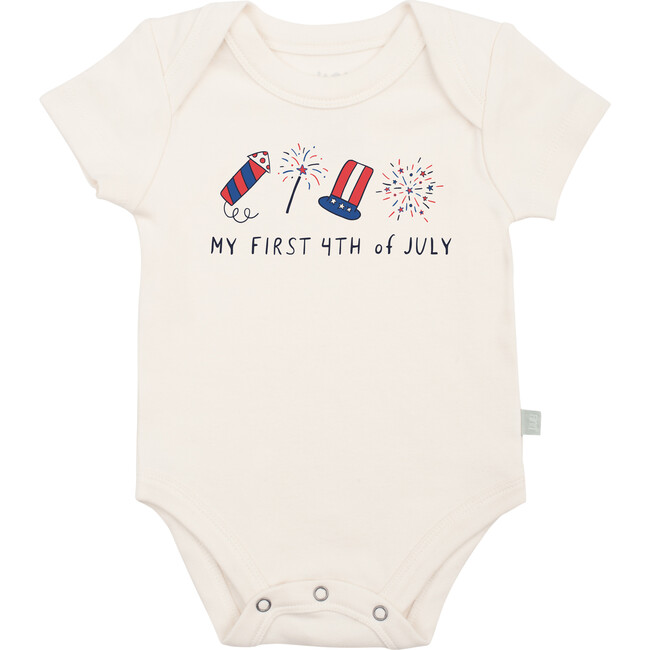 Graphic Bodysuit, My First 4th Of July