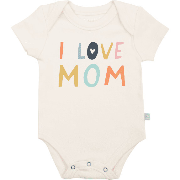 Graphic Bodysuit, Love Mom