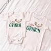 Graphic Bodysuit, Little Grinch - Onesies - 2 - thumbnail