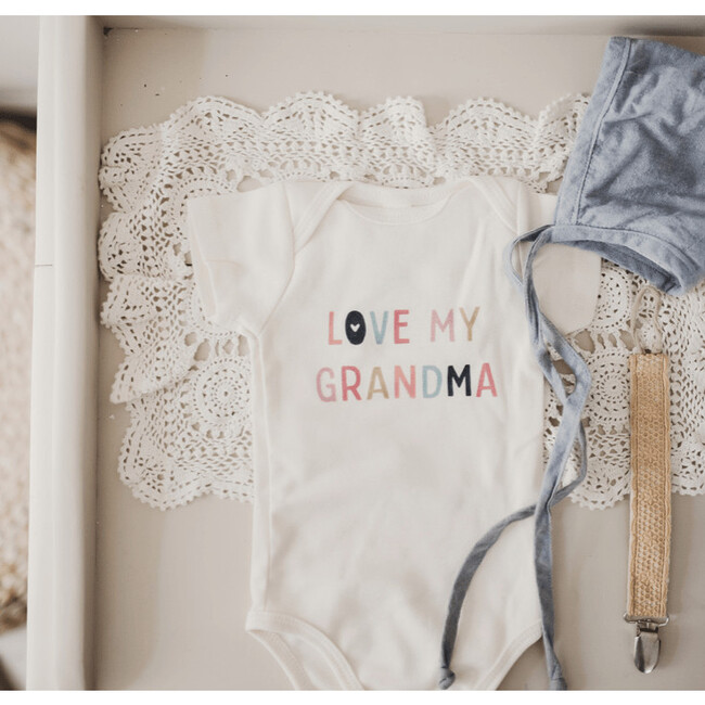 Graphic Bodysuit, Love Grandma