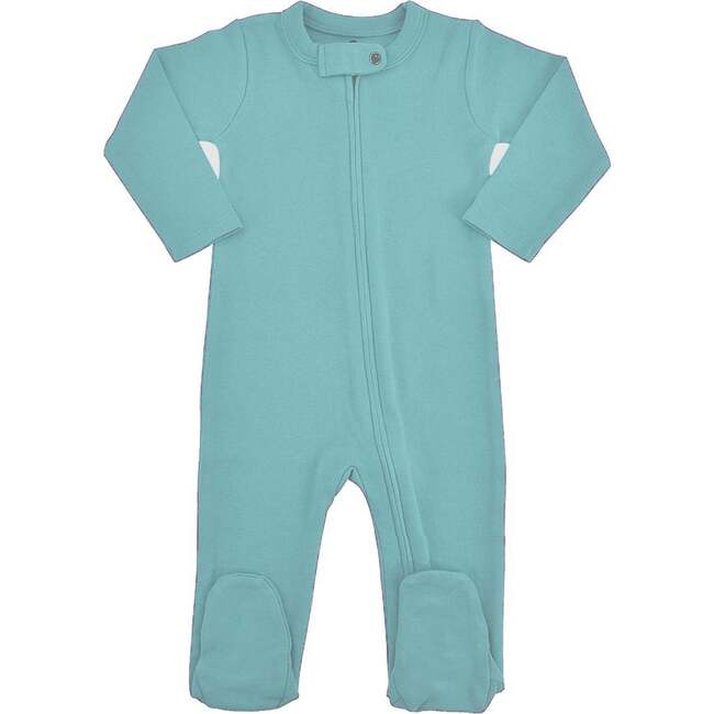 Footie, Vintage Aqua Vintage Aqua