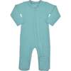 Footie, Vintage Aqua Vintage Aqua - Footie Pajamas - 1 - thumbnail