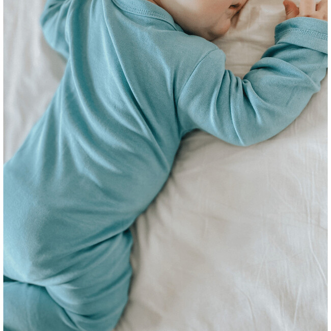 Footie, Vintage Aqua Vintage Aqua - Footie Pajamas - 3