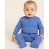 Footie, Periwinkle Blue - Footie Pajamas - 1 - thumbnail