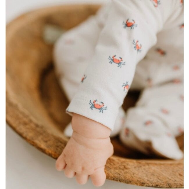 Footie, Crab - Footie Pajamas - 3