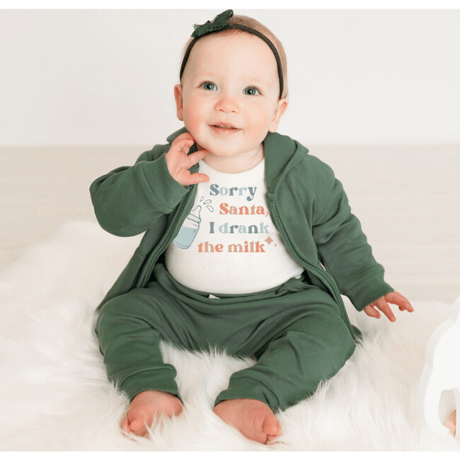 Graphic Bodysuit, Drank The Milk