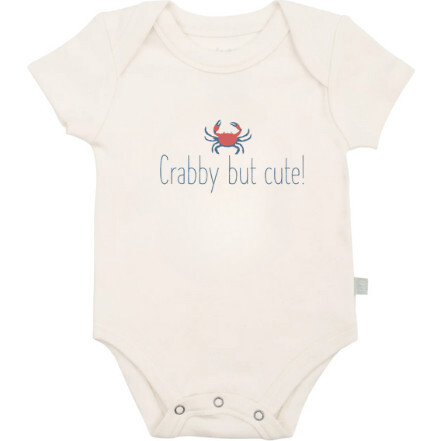 Graphic Bodysuit, Crabby But Cute
