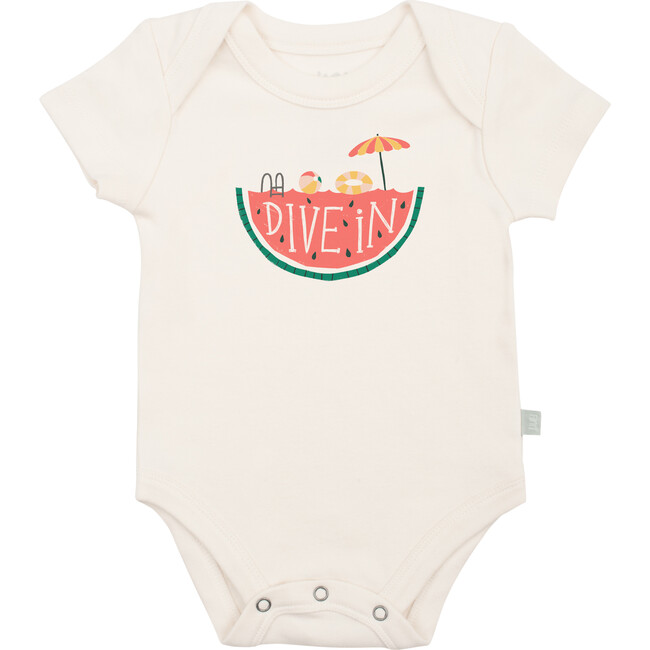 Graphic Bodysuit, Dive In