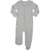 Footie, Heather - Footie Pajamas - 1 - thumbnail