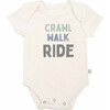 Graphic Bodysuit, Crawl Walk Ride - Onesies - 1 - thumbnail