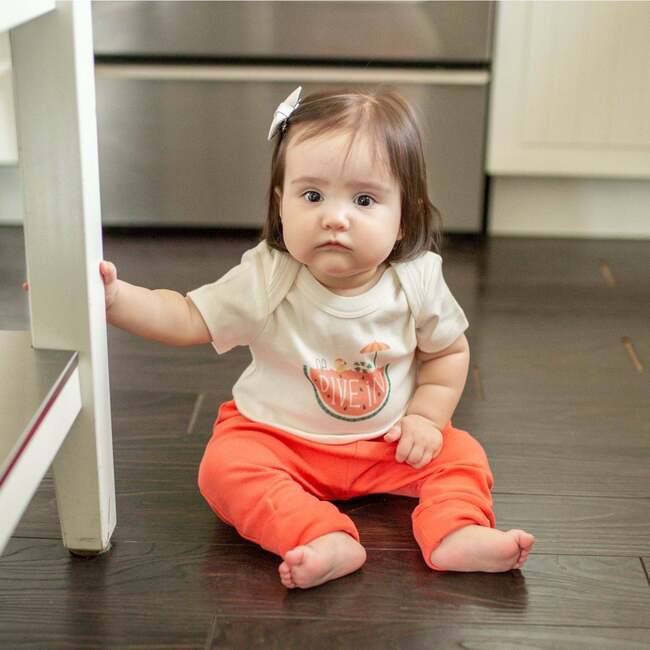 Graphic Bodysuit, Dive In