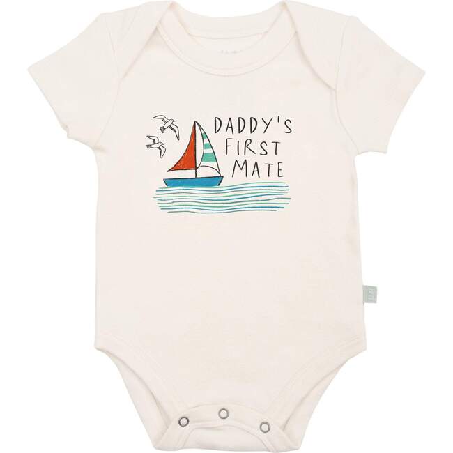 Graphic Bodysuit, Daddy's First Mate