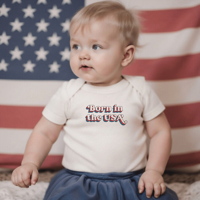 Graphic Bodysuit, Born In The Usa