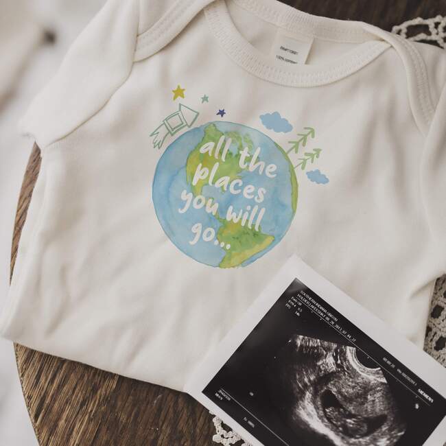 Graphic Bodysuit, Places You Will Go - Onesies - 4