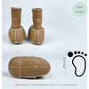 Cozy Booties, Dove Grey - Booties - 3 - thumbnail